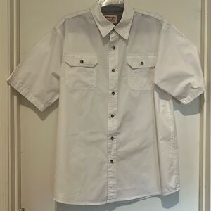 Wrangler authentics shorts sleeve white Lrg